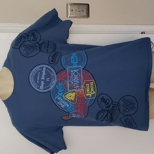 Disney Parks Florida Theme Parks & Rides Shirt Size XL